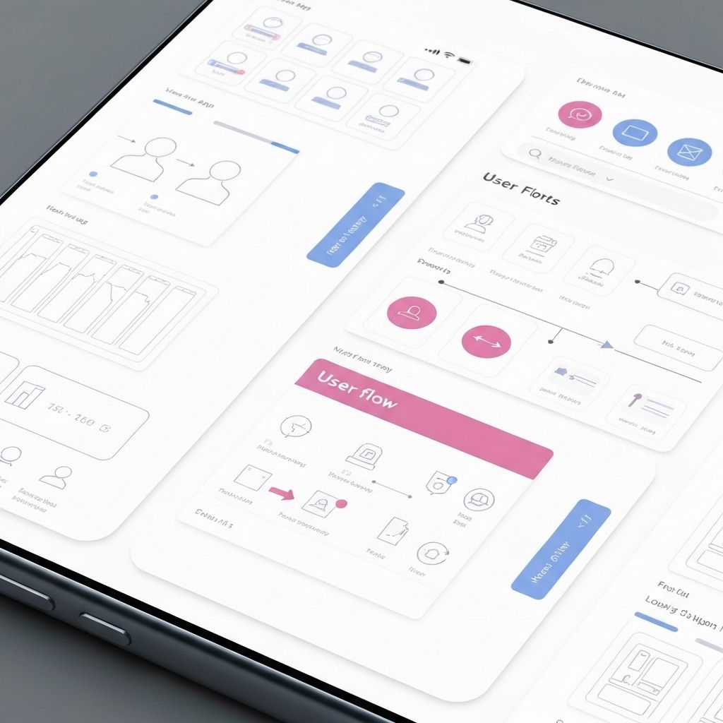 TVC Studio step 1 - mobile app planning interface